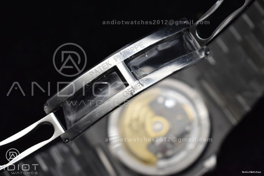 Dial A 5711 TWF Bracelet Diamonds Bezel Full on & 911 SoftTouch Diamonds Nautilus SS 0909